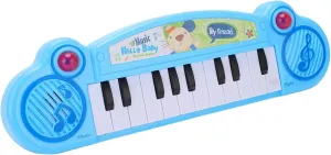 Electronic Organ, Kids Electronic Piano Keyboard 12 Keys Electronic Organ Musical Instrument Toys for Children Over Three Years Old (Blue)