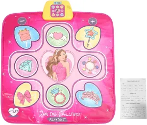 Eletronic Dance Pad Improve Coordination Programmable Connection Foldable Music Dancing Mat for Kids