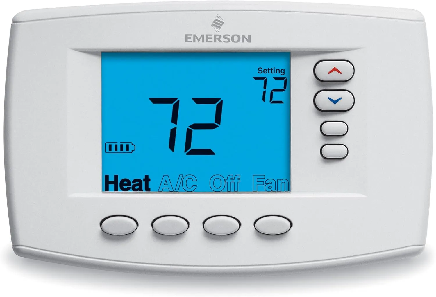 Emerson 1F95EZ-0671 Easy-Reader 7-Day Programmable Thermostat