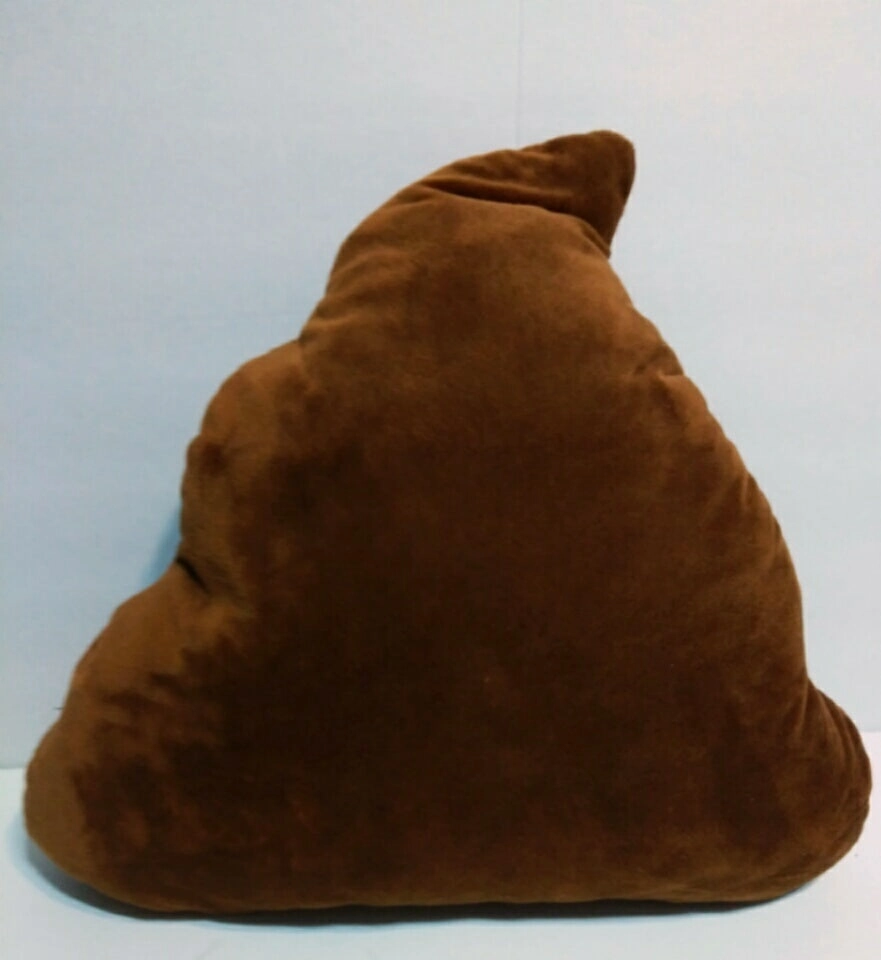 Emoji Poop Pillow