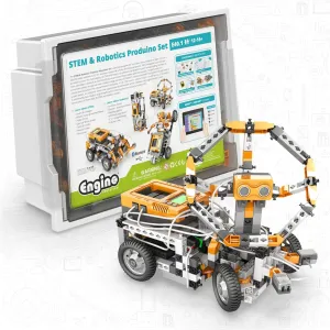 Engino Education STEM & Robotics Produino Homeschooling and Classroom Kit for Ages 12 