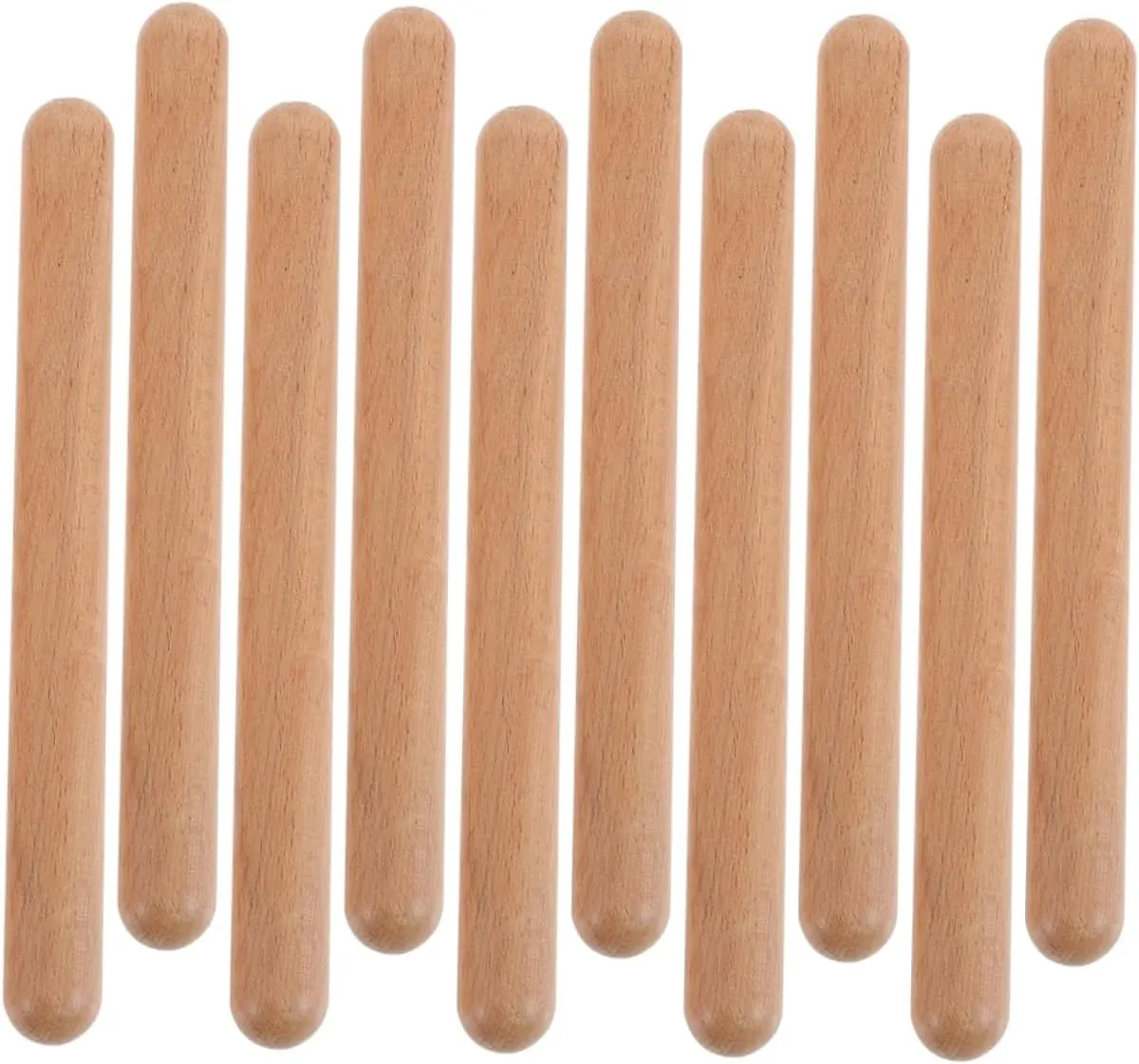 ERINGOGO Toddler Instruments Set Boys and Girls Drum Kit Educational Wooden Rhythm Sticks