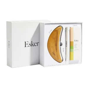 Esker - Limited Edition Body Plane Set With Luxury Firming Oil | Vegan, Cruelty-Free, Clean Beauty (3 Piece Gift Set)