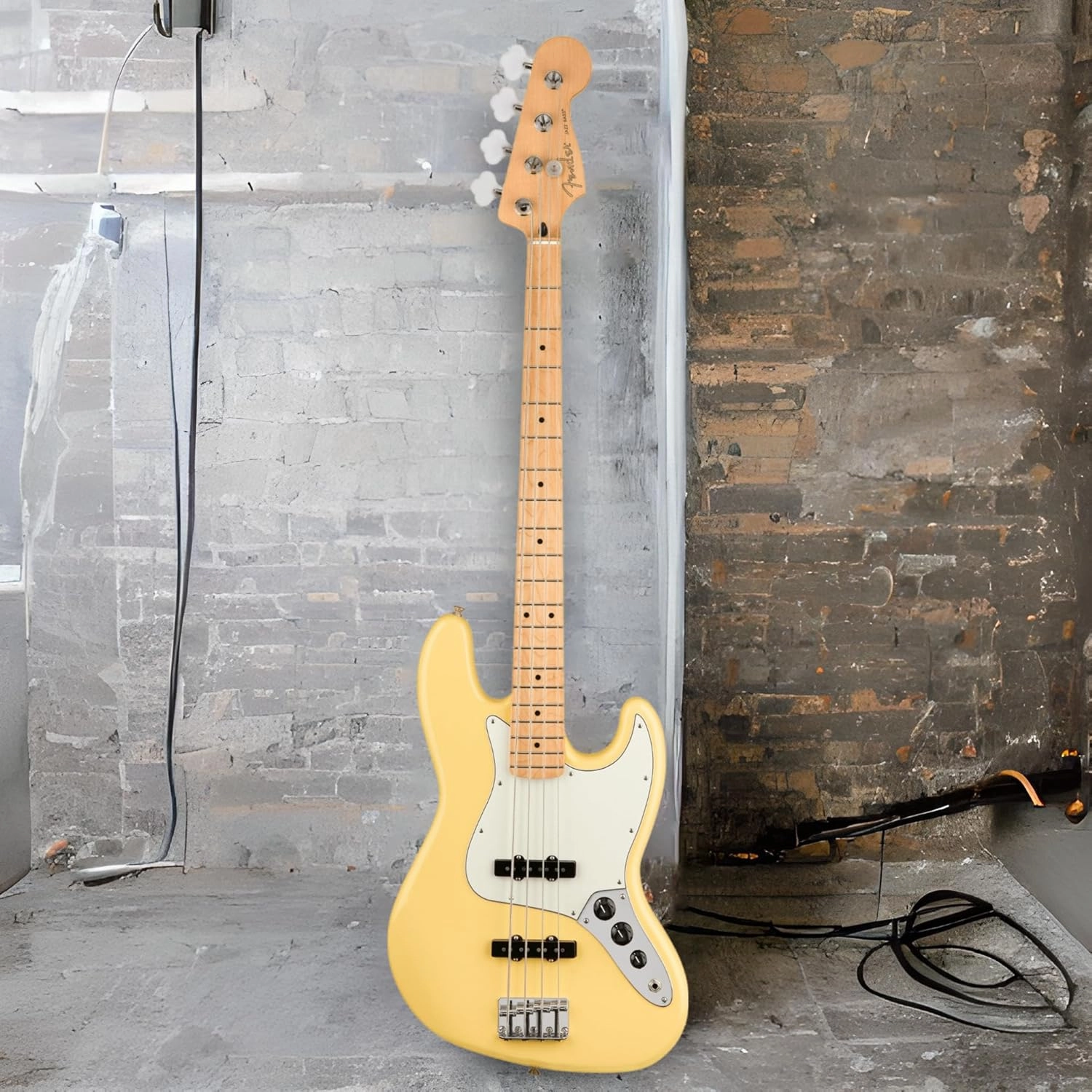 Fender Player Jazz Bass, Buttercream, Maple Fingerboard