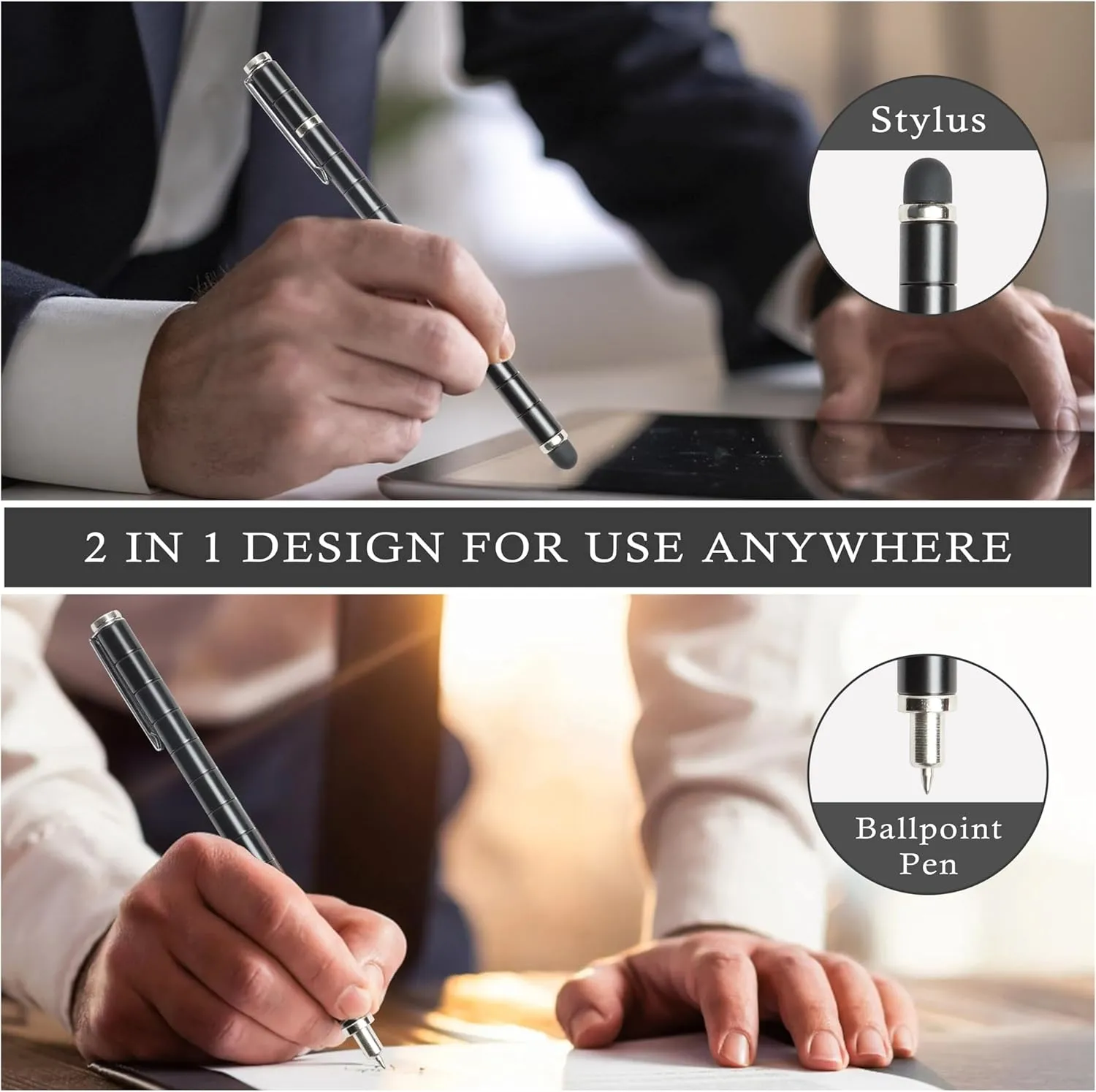 Fidget Pen, Magnetic Pen,Teen Decompression Magnetic Metal Pen, Cool Multifunctional Deformable Magnet Writing Pen, Eliminate Pressure Fidget Toy Gift for Kids or Friends(Colour)
