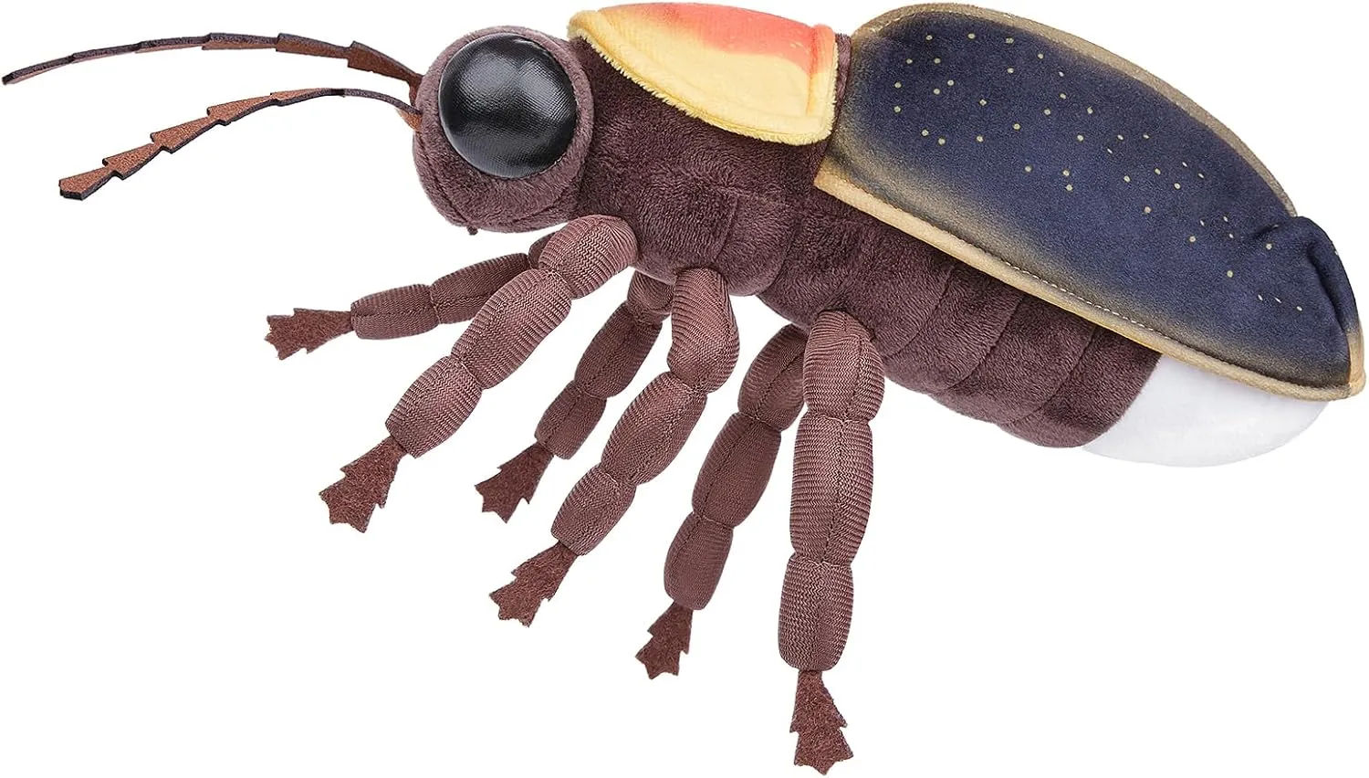Firefly Plush Toy, Lifelike Firefly Stuffed Animals 16in, Realistic Soft Big Firefly Plushie Model Toy, Unique Plush Gift Collection for Kids