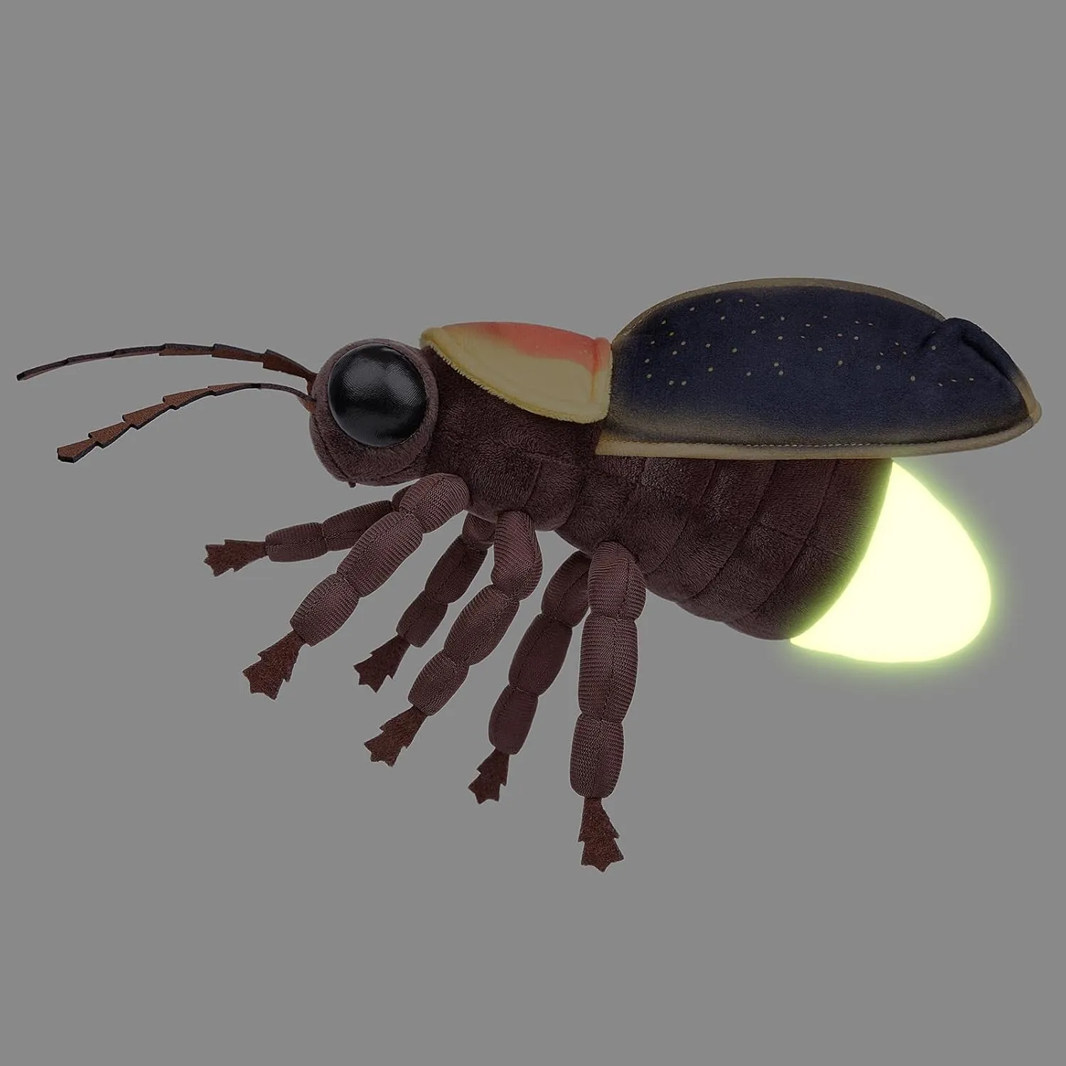 Firefly Plush Toy, Lifelike Firefly Stuffed Animals 16in, Realistic Soft Big Firefly Plushie Model Toy, Unique Plush Gift Collection for Kids