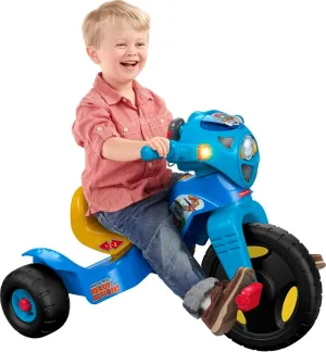 Fisher-Price PAW Patrol Toddler Tricycle Lights & Sounds Trike Toy Bike with Handlebar Grips & Storage for Preschool Kids Ages 2  Years