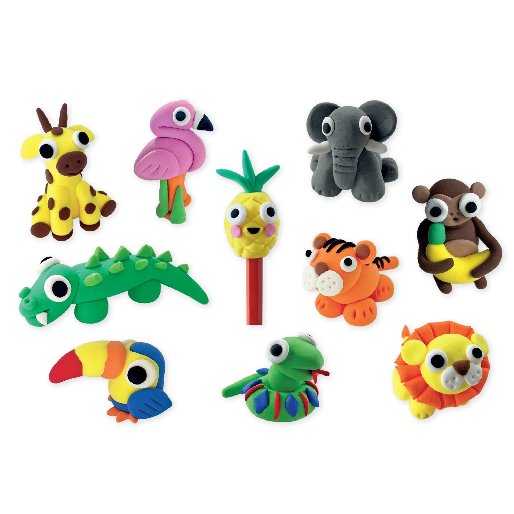 Floss & Rock Jungle Clay & Play