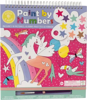 Floss and Rock Paint by Numbers, Fantasy, 10.6-inches Length, Educational Activities for Kids, 48P5996