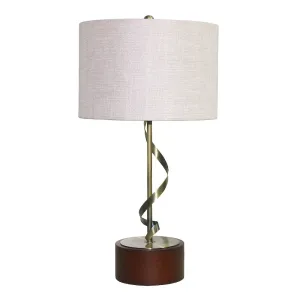 Foundry Twisted Metal Table Lamp