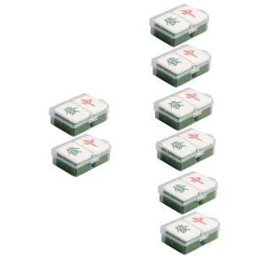 FRCOLOR 4sets Makeup Sponge Applicator Powder Puff for Face Powder Mahjong Shape Soft Sponge Foundation Puff Set 4pcs*4