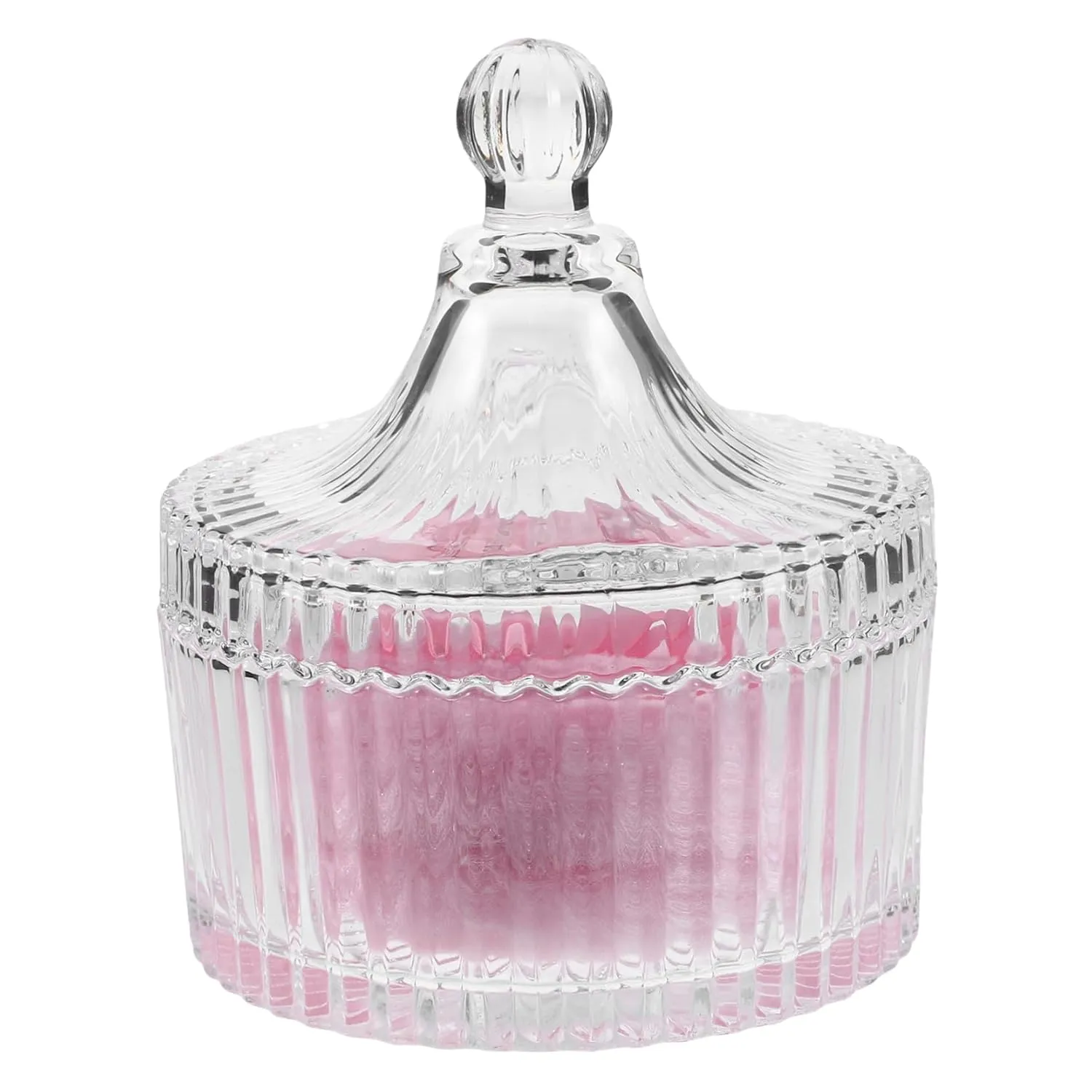 FRCOLOR Luxury Soft Texture Powder Puff Large Face Body Applicator with Bow Fashion Ribbon for Loose Body Powder Dusting Container