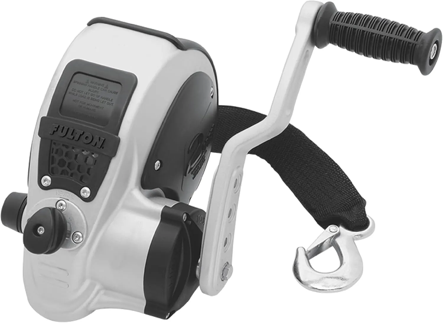 Fulton FW20000101 F2 Trailer Winch with Strap - 2000 lb. Load Capacity