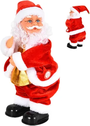 Funny Booty Shaking Santa Dancing | Butt Shaking,Interactive Kids Santa Toys for Christmas Partys,Twerking,Singing English Song Xmass Santa Toys for Kids