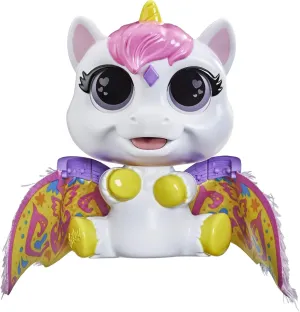 FurReal Airina The Unicorn Color-Change Interactive Feeding Toy, Lights and Sounds, Ages 4 and up