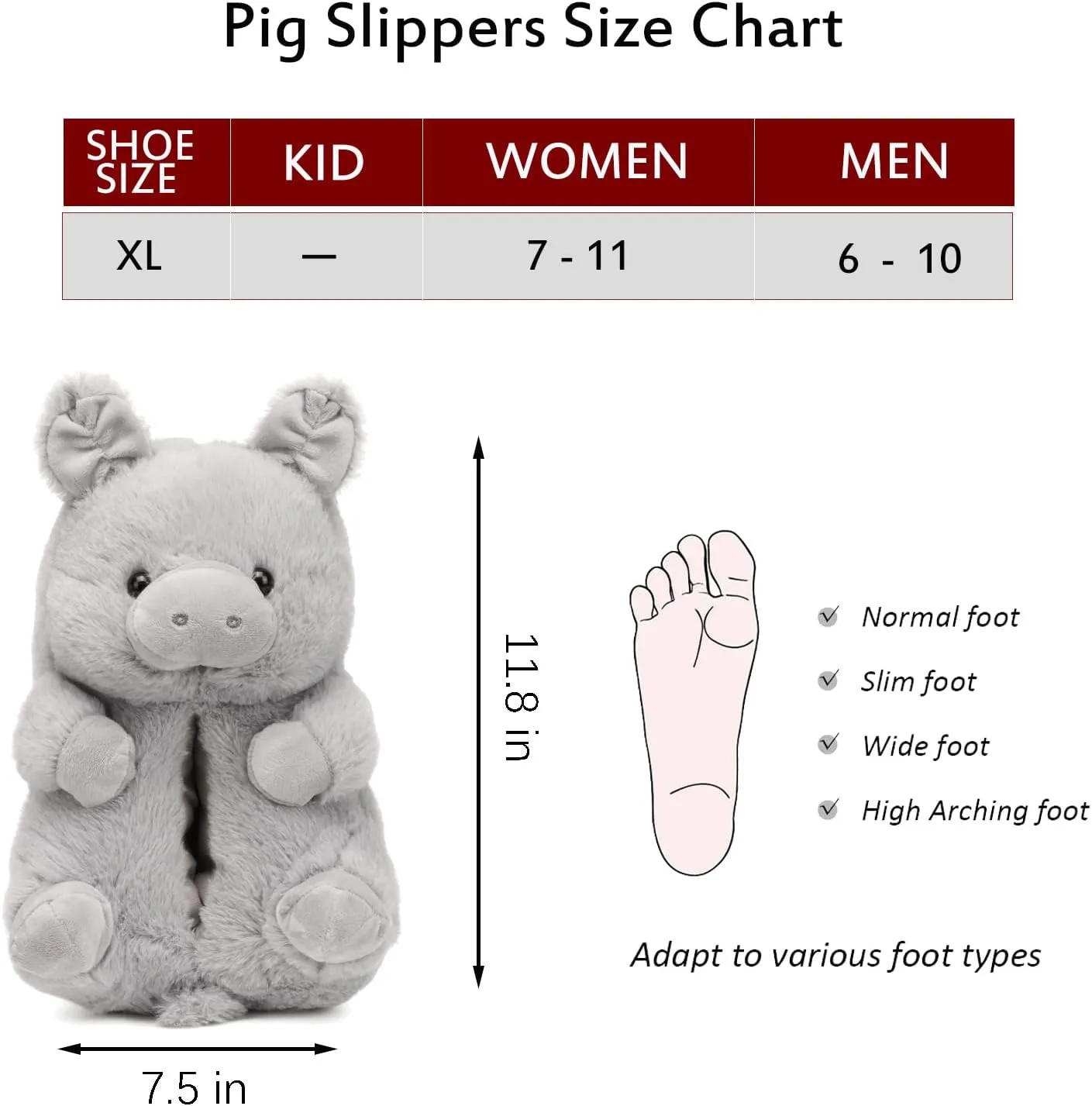 Fuzzy Women's Teddy Bear Slippers,Cozy Women Indoor House Shoes,Fun Costume for Adults,Cute Bedroom Slippers for Women Birthday Valentine's Gift Ideas