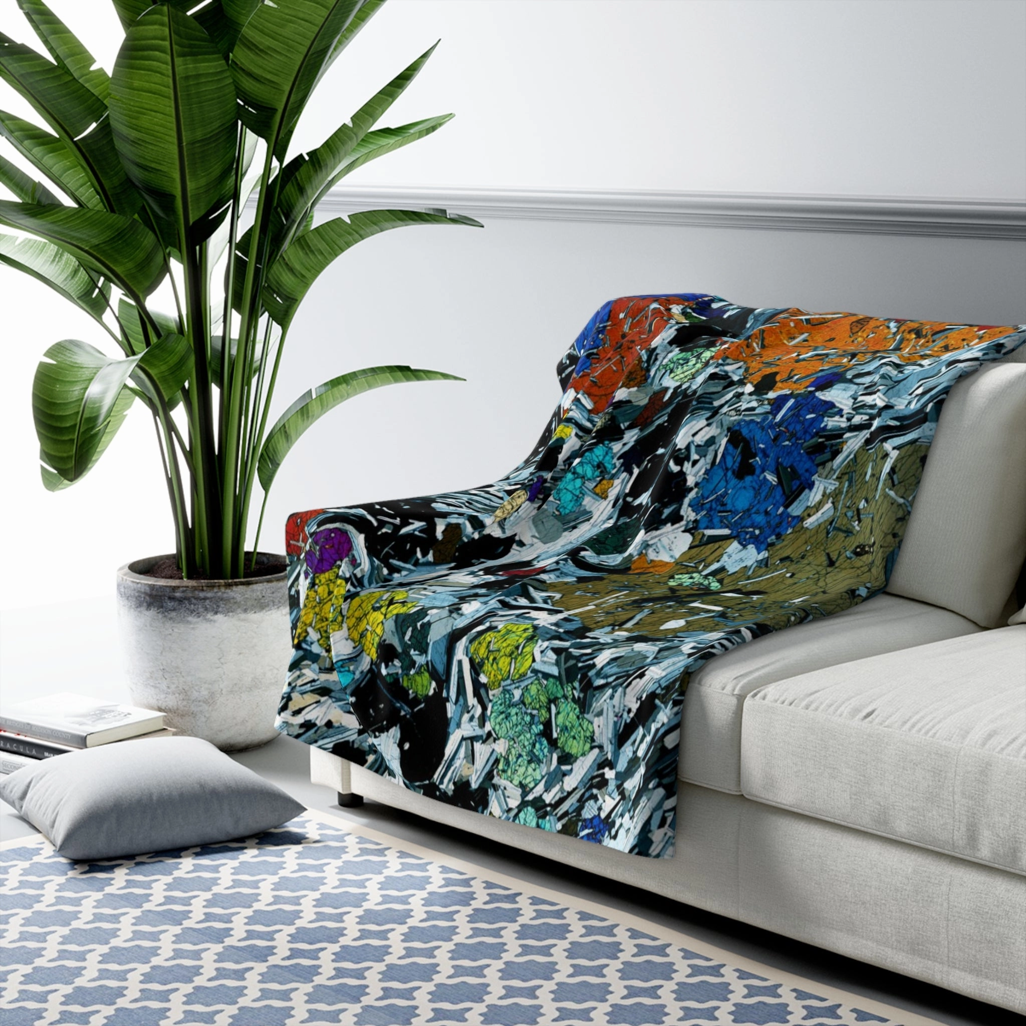 Gabbro Sherpa Fleece Blanket