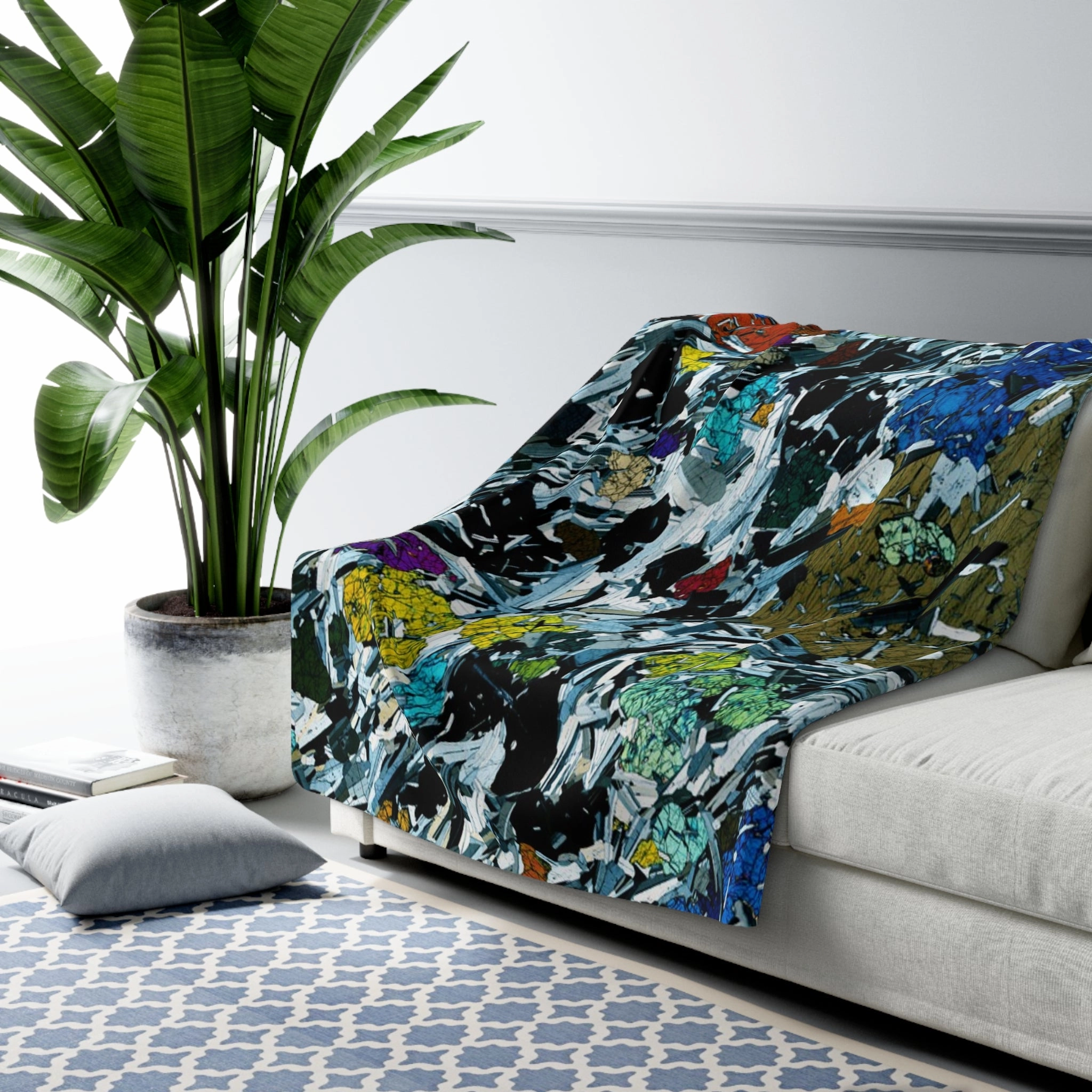 Gabbro Sherpa Fleece Blanket