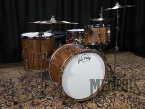 George H. Way Tradition Walnut Drum Set 22/12/16 - Matte Natural Cordia