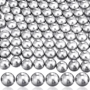 Gisafai 150 Pcs 68 Caliber Aluminum Paintball Ammo Practice Paintball Powerful Non Lethal for Shooting Training Practice