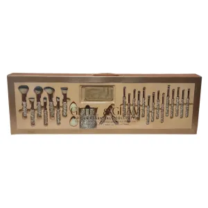 Glitz & Glam | Collection Brush Set Champagne 26 Pcs Set