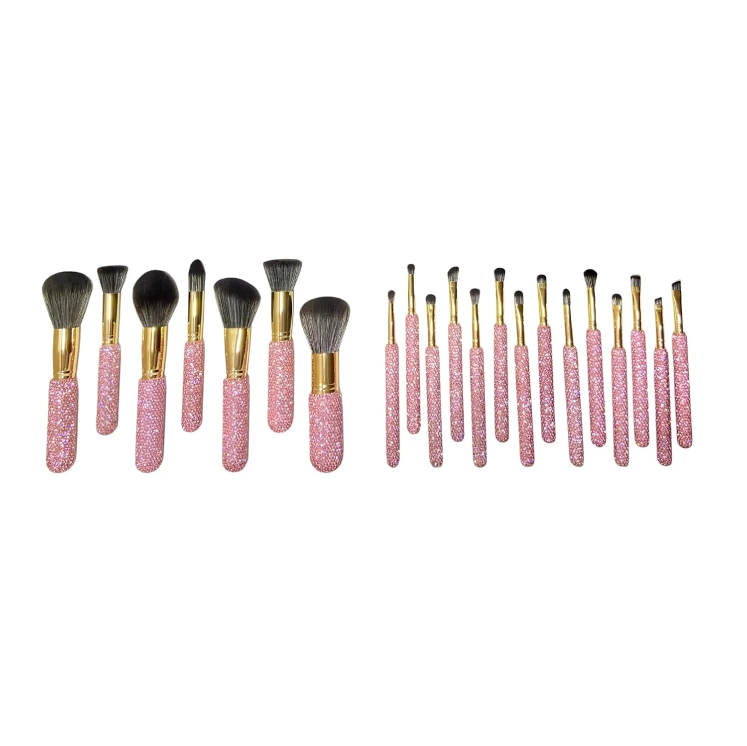 Glitz & Glam | Collection Brush Set (Dusty Rose Mega Bling, 30 Pcs)