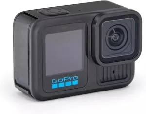 GoPro HERO13 5.3K HDR 27MP Black Action Camera with Accessory Bundle - Includes - 2 Enduro Batteries, 1 Curved Adhesive Mounts, 128GB SanDisk MicroSD Card, and Carrying Case (Renewed)