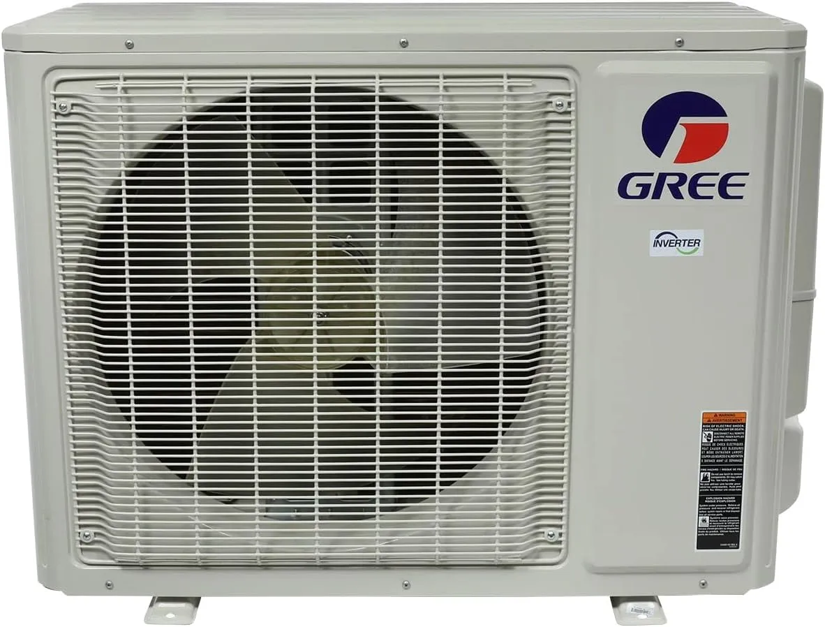 Gree 42,000 BTU Multi21  Dual-Zone Concealed Duct Mini Split Air Conditioner Heat Pump 208/230V SEER 21 (24-24)