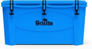 Grizzly 100 Cooler | 100 qt Ice Chest Durable Rotomolded Insulated | Made in USA | Warranty for Life | For Beach Boat Camping Fishing Hunting | G100