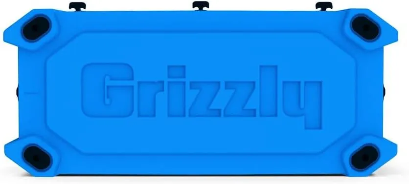 Grizzly 100 Cooler | 100 qt Ice Chest Durable Rotomolded Insulated | Made in USA | Warranty for Life | For Beach Boat Camping Fishing Hunting | G100