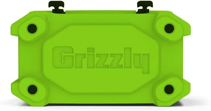 Grizzly 15 Cooler | 15 qt Ice Chest Durable Rotomolded Insulated | Made in USA | Warranty for Life | For Beach Boat Camping Fishing Hunting | G15