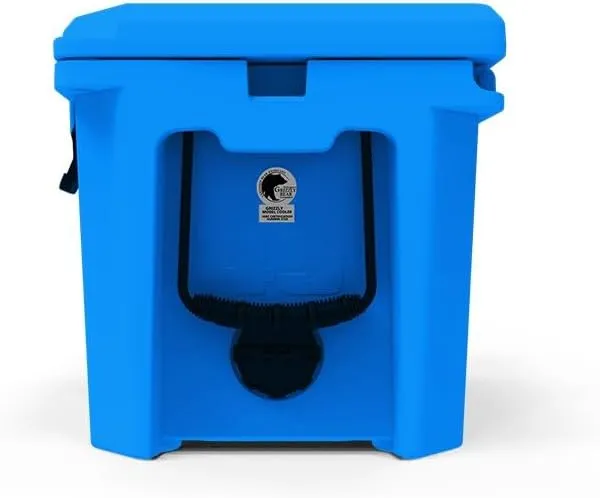 Grizzly 45 Cooler | 45 qt Ice Chest Durable Rotomolded Insulated | Made in The USA | Warranty for Life | for Beach Boat Camping Fishing Hunting | G45