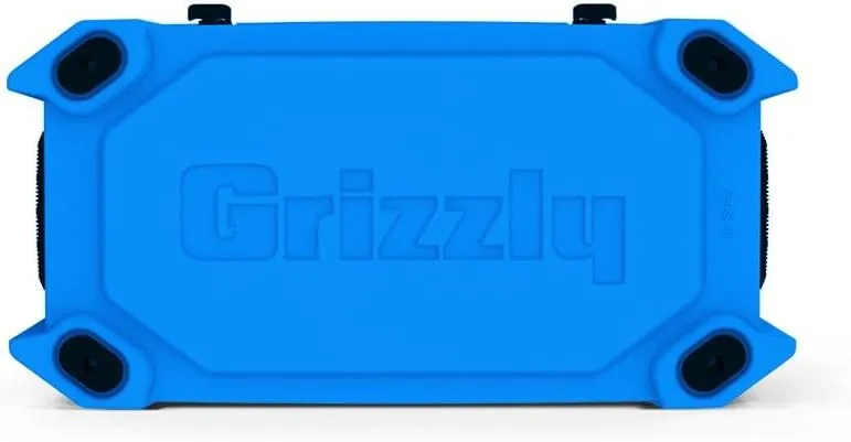 Grizzly 45 Cooler | 45 qt Ice Chest Durable Rotomolded Insulated | Made in The USA | Warranty for Life | for Beach Boat Camping Fishing Hunting | G45