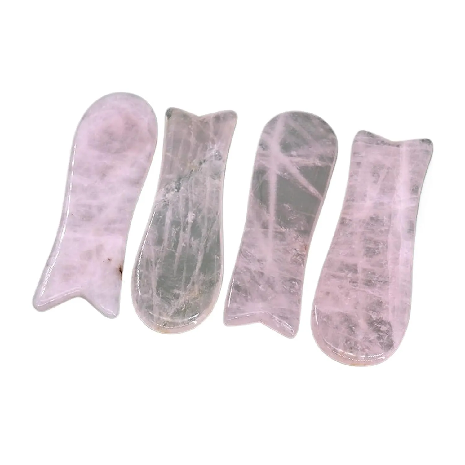 Gua Sha Tools Set Jade Roller Face Eyes Neck Body Real Natural Stone Beauty Massage Anti Aging Treatment(Style a)