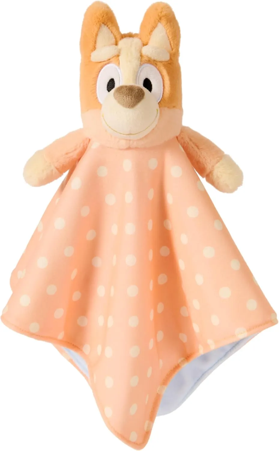 GUND Bingo Sustainably Soft Plush Lovey, Made with Recycled Materials, Baby Blanket with Stuffed Animal, Orange, 13”