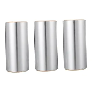 Hair Coloring Aluminum Foil Sheets 3 Rolls Salon Quality Heavy Duty Tin Foil