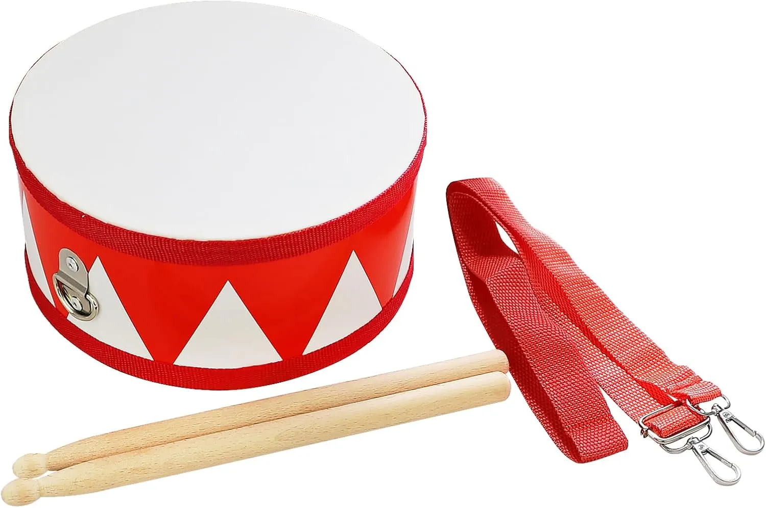 Halloween Prop for Kids - Scary Tooth Shape Kids Drum Set, Kids Drum Prop Noise Maker for Kids Halloween Costume Accessory