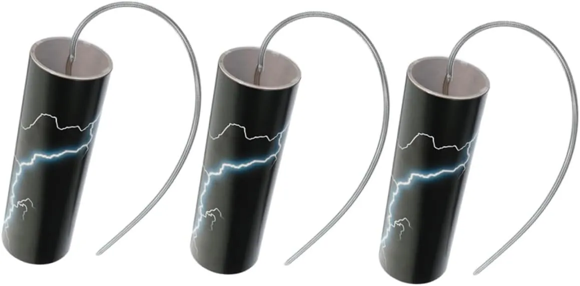 HANABASS 3pcs Percussion Instruments Thunder Sound Tubes Musical for Preschool Education and Family Interaction Friendly Design Encourages Musical Exploration