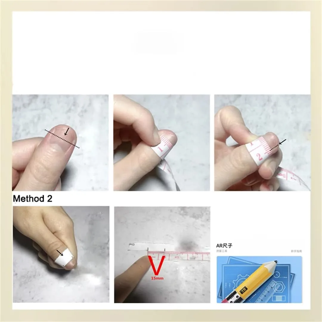 Hand Pressed Nails French Black Edge Translucent Reusable Fake Nails Artificial Manicure Wearable
