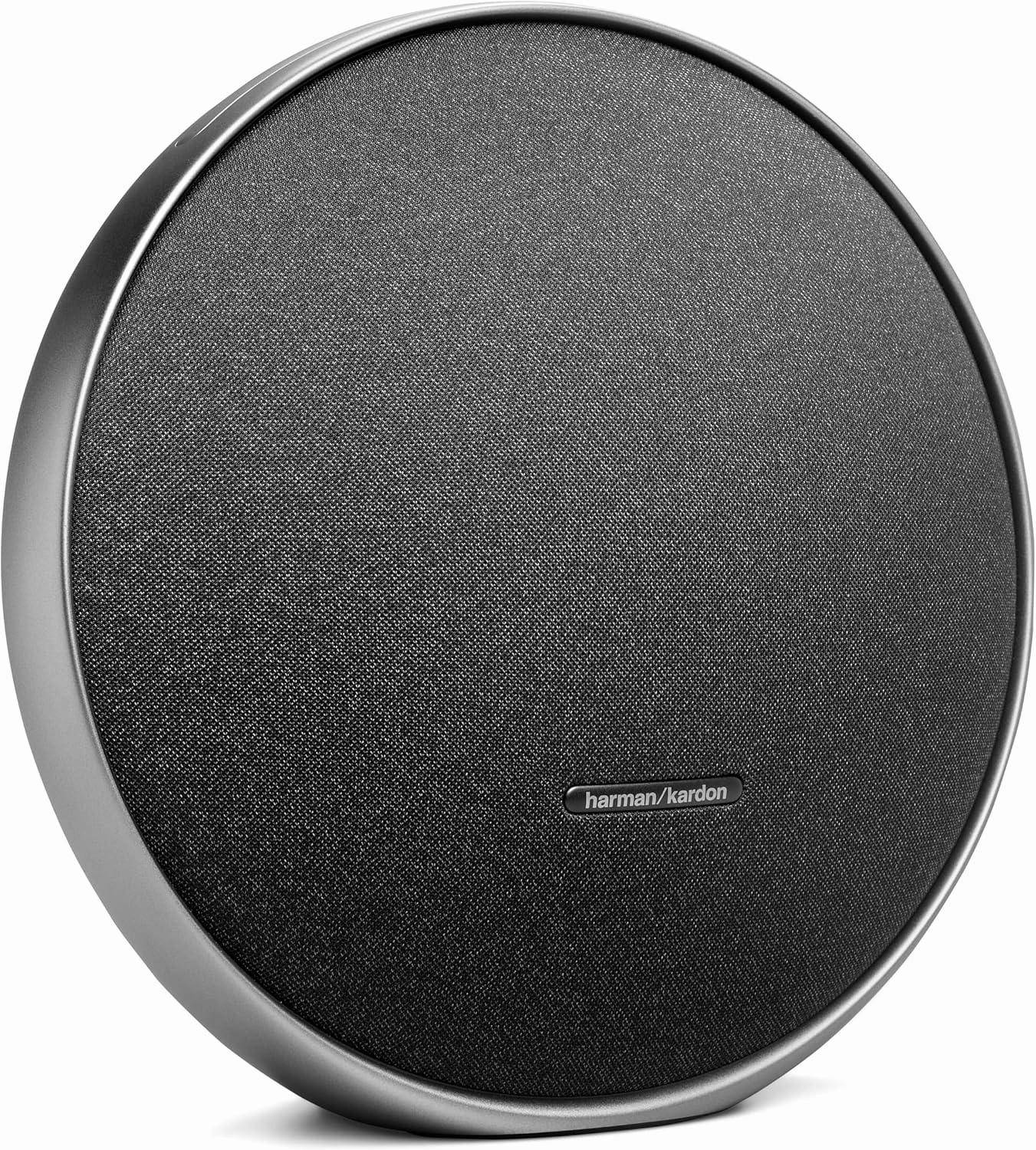 Harman Kardon Onyx Studio 9 - Portable Stereo Bluetooth Home Speaker with Built-in Battery and USB Charging, self-Tuning, and Multi-Speaker Connection by Auracast - Black (Renewed)