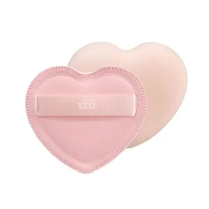 Heart Shaped Makeup Sponge – Soft Beauty Blender, Powder Puff for Foundation and Concealer, Wet & Dry Usable Makeup Sponge, Cosmetic Puff for Flawless Application