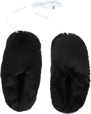 Heating House Shoes for Men 5v Electric Slippers Indoor Foot Warmer Men's Heated House Shoes