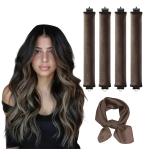Heatless Curlers for Hair, No Heat Hair Rollers for Overnight Curls, Safe Soft Foam Curling Rods for Women, Damage-Free Hair Styling Tools