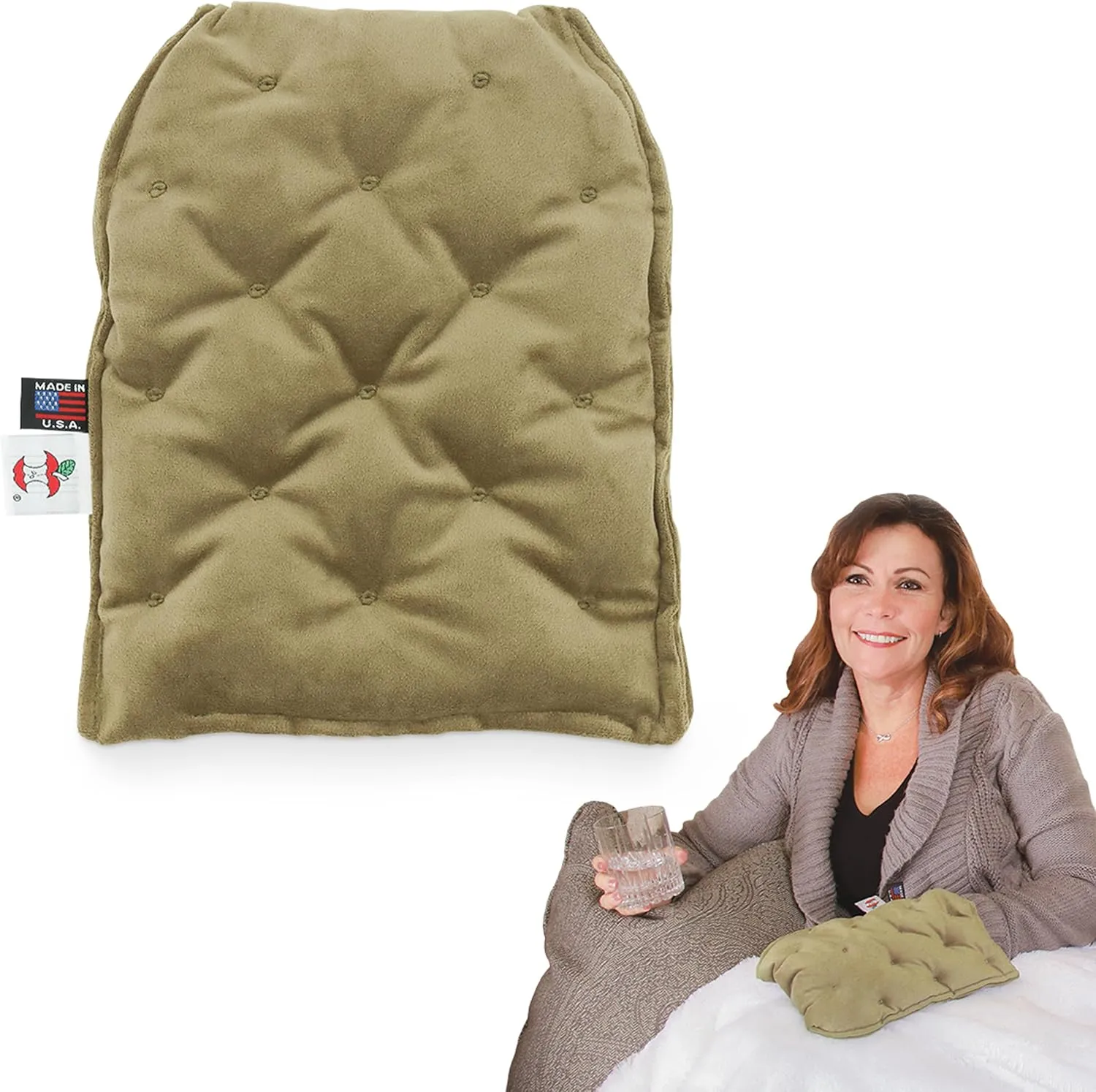 Holiday Comfort Gift; Core Products MicroBeads Warming Mitt; Microwave-Activated for Natural Relief, it soothes Arthritis, Soreness, and Stiffness-Perfect for Cozy Hands and Improved Mobility This