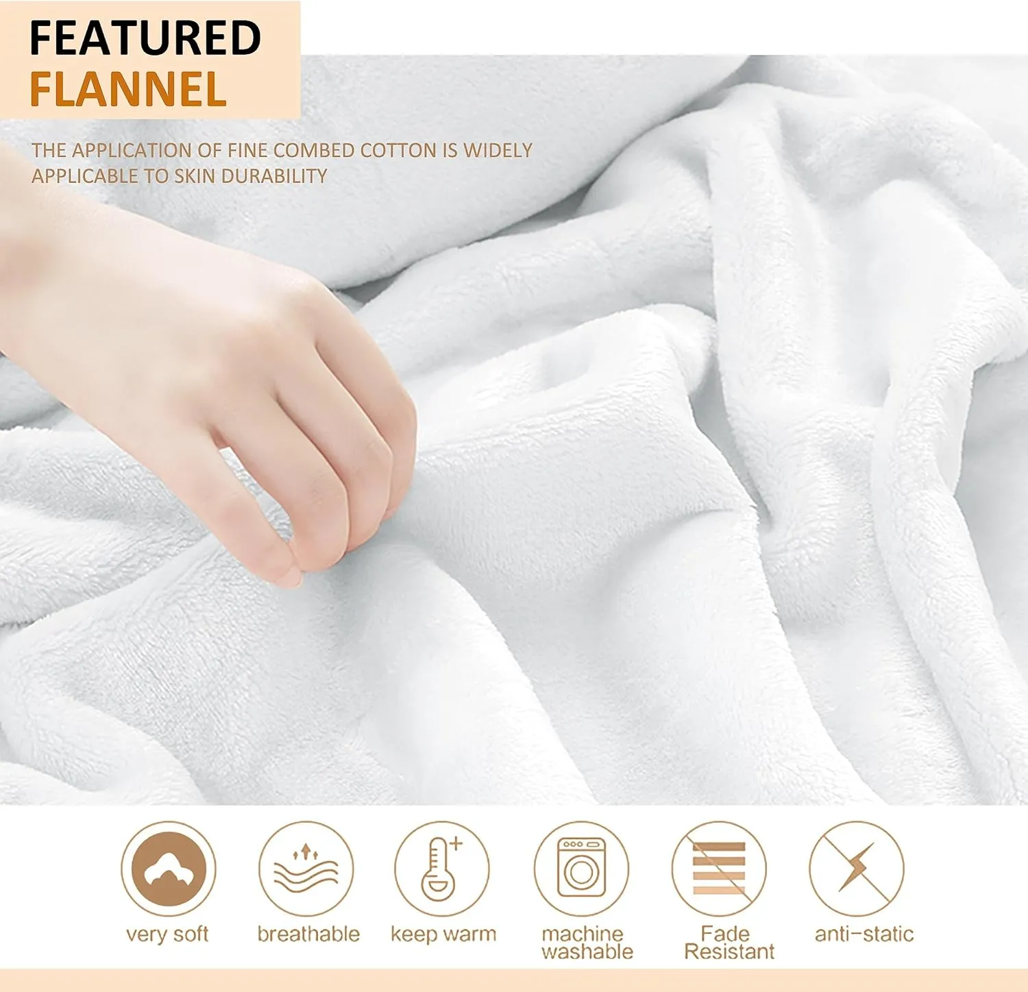 Hummingbird Flannel Throw Blanket Soft Cozy Bird Flower Blanket for Couch Bed Outdoor Hummingbird Gifts for Women Purple Blanket Lightweight and Durable 60"x80"for Adults