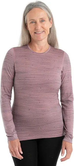 Icebreaker Merino Women's 200 Oasis Long Sleeve Crewe Top T-Shirt