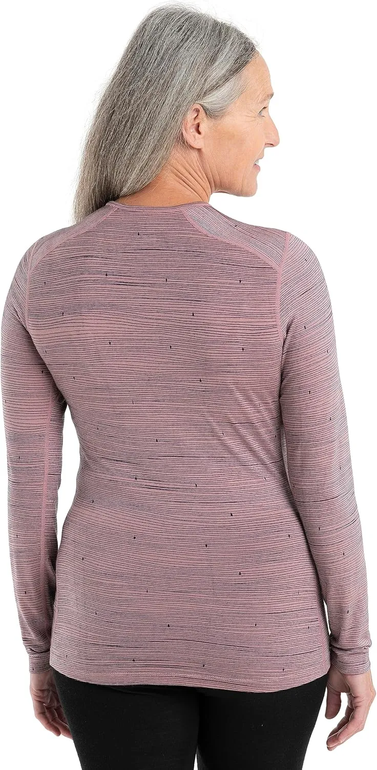 Icebreaker Merino Women's 200 Oasis Long Sleeve Crewe Top T-Shirt