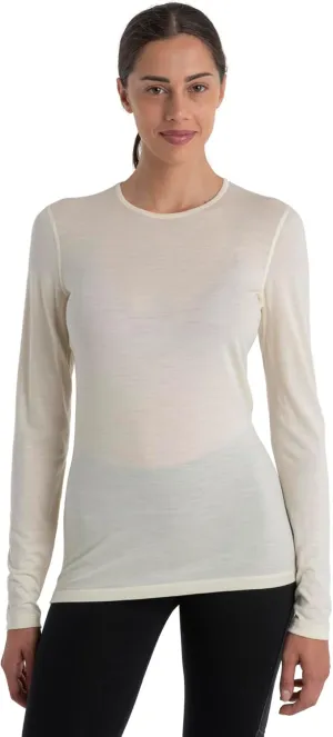 Icebreaker Merino Women's 200 Oasis Long Sleeve Thermal Cold Weather Base Layer T-Shirt