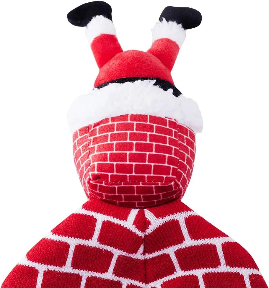 Idgreatim Unisex LED Light-up Ugly Christmas Sweater Hat Novelty Knitted Xmas Beanie Cap for Party(6 Light)